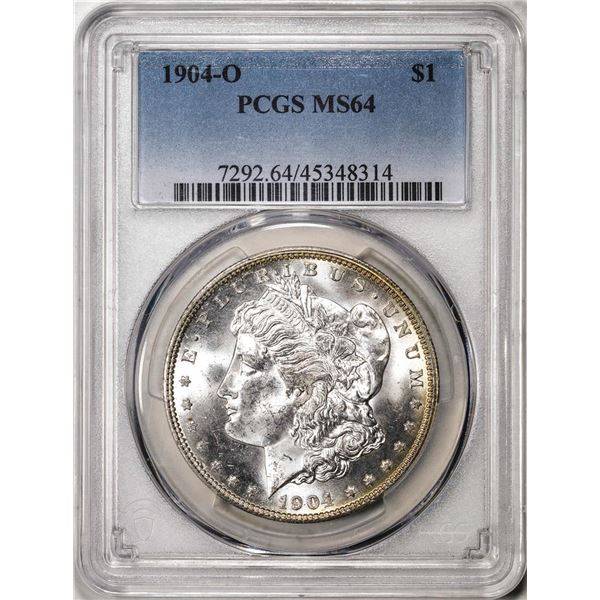 1904-O $1 Morgan Silver Dollar Coin PCGS MS64