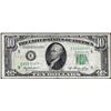 Image 1 : 1950A $10 Federal Reserve Star Note Gutter Fold Error