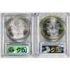 Image 4 : Lot of 2010 & 2011 $1 American Silver Eagle Coins PCGS MS69 First Strike
