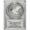 Image 2 : 2021-S Type 2 $1 American Silver Eagle Coin PCGS PR70DCAM Emily Damstra Signature FS