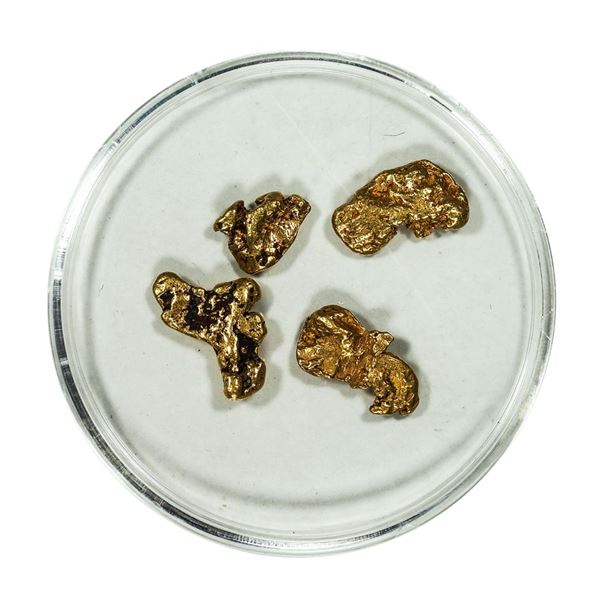 Lot of Gold Nuggets 3.58 Grams Total Weight