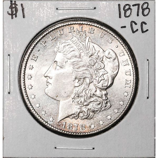 1878-CC $1 Morgan Silver Dollar Coin