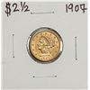 Image 1 : 1907 $2 1/2 Liberty Head Quarter Eagle Gold Coin
