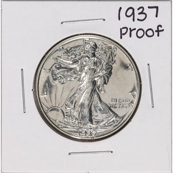 1937 Proof Walking Liberty Half Dollar Coin