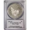 Image 2 : 1995-W $1 Proof American Silver Eagle Coin PCGS PR69DCAM Edmund Moy Signature