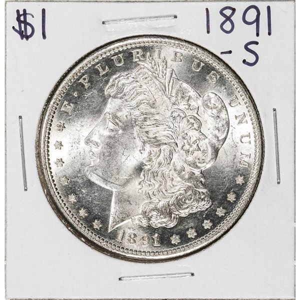 1891-S $1 Morgan Silver Dollar Coin