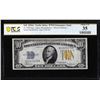 Image 1 : 1934A $10 North Africa WWII Silver Certificate Note Fr.2309 PCGS Very Fine 35