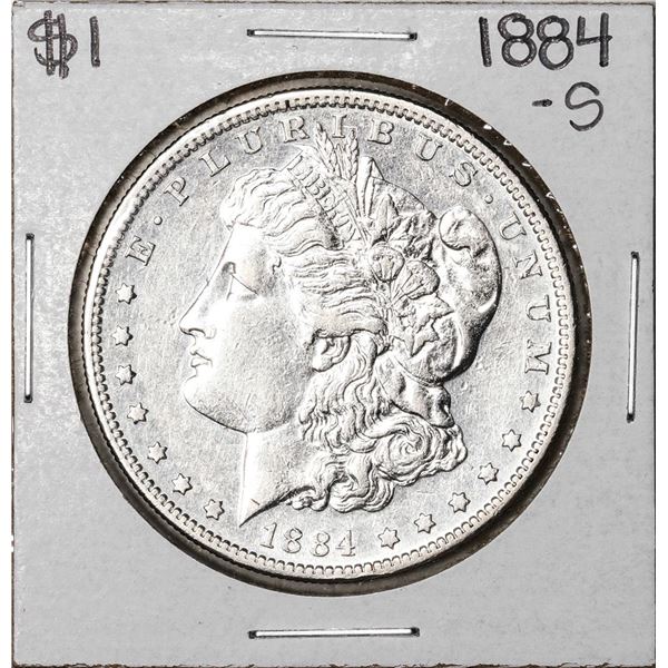 1884-S $1 Morgan Silver Dollar Coin