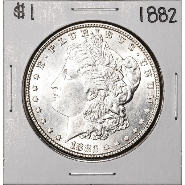1882 $1 Morgan Silver Dollar Coin