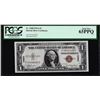 Image 1 : 1935A $1 Hawaii WWII Emergency Silver Certificate Note Fr.2300 PCGS Gem New 65PPQ