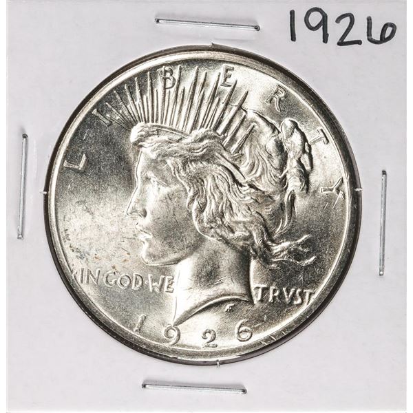 1926 $1 Peace Silver Dollar Coin