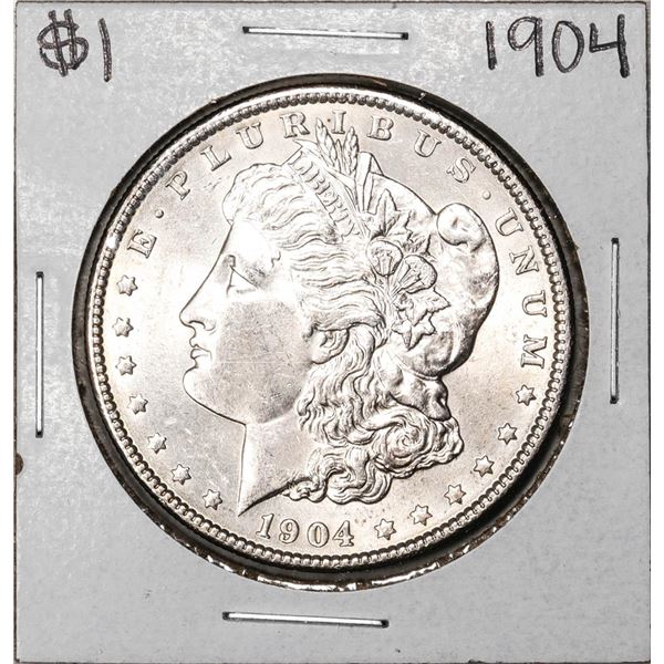 1904 $1 Morgan Silver Dollar Coin