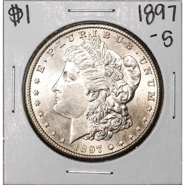 1897-S $1 Morgan Silver Dollar Coin