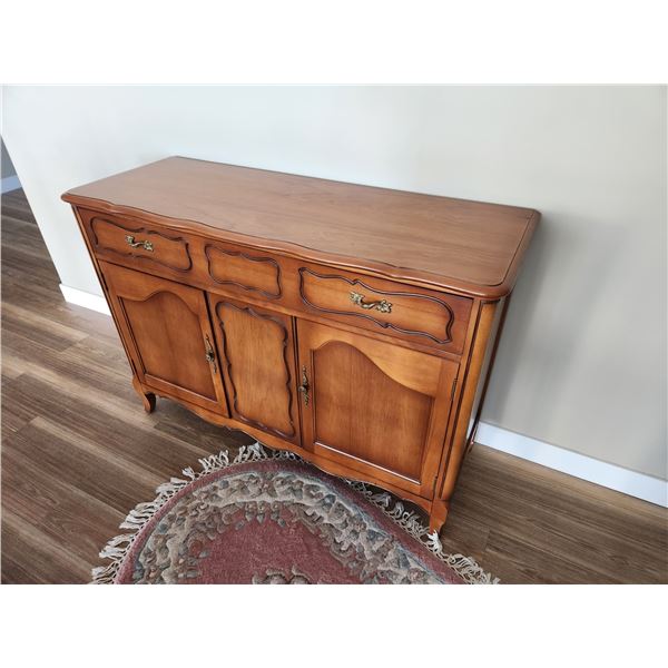 French Provincial Buffet  48" X 17.5" X 34.5" H      EXCELLENT CONDITION