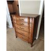 Image 6 : Queen Size French Provincial Bedroom Suite (Dresser, Armoire, Headboard , End Tables (2) )