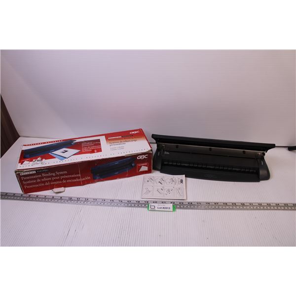 Docubind Personal Binding System