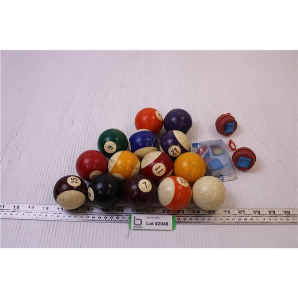 Pool Balls and Accessories