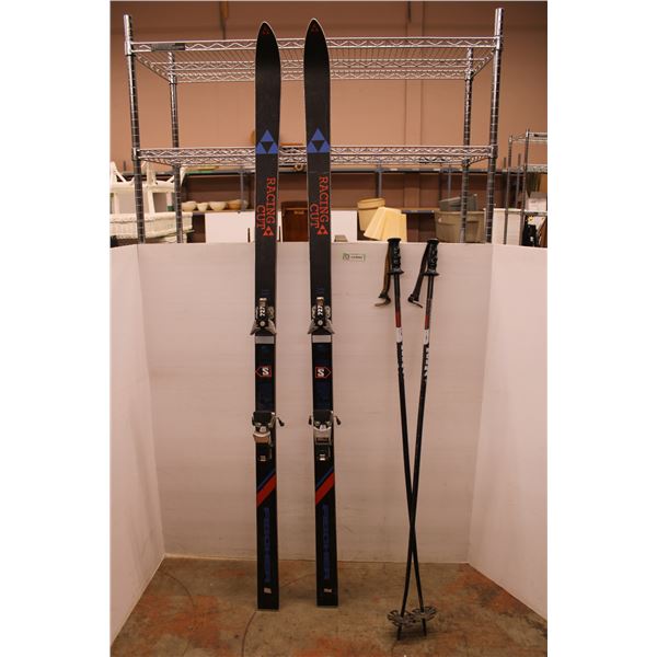 *Fischer Racing Cut Skis and Poles