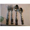 Image 2 : Coca Cola Items-Bottle, Glass, (4) Cutlery Items