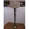 *2 Bulb Floor Lamp-Square Base- 58" Tall, Shade is 16" Diameter