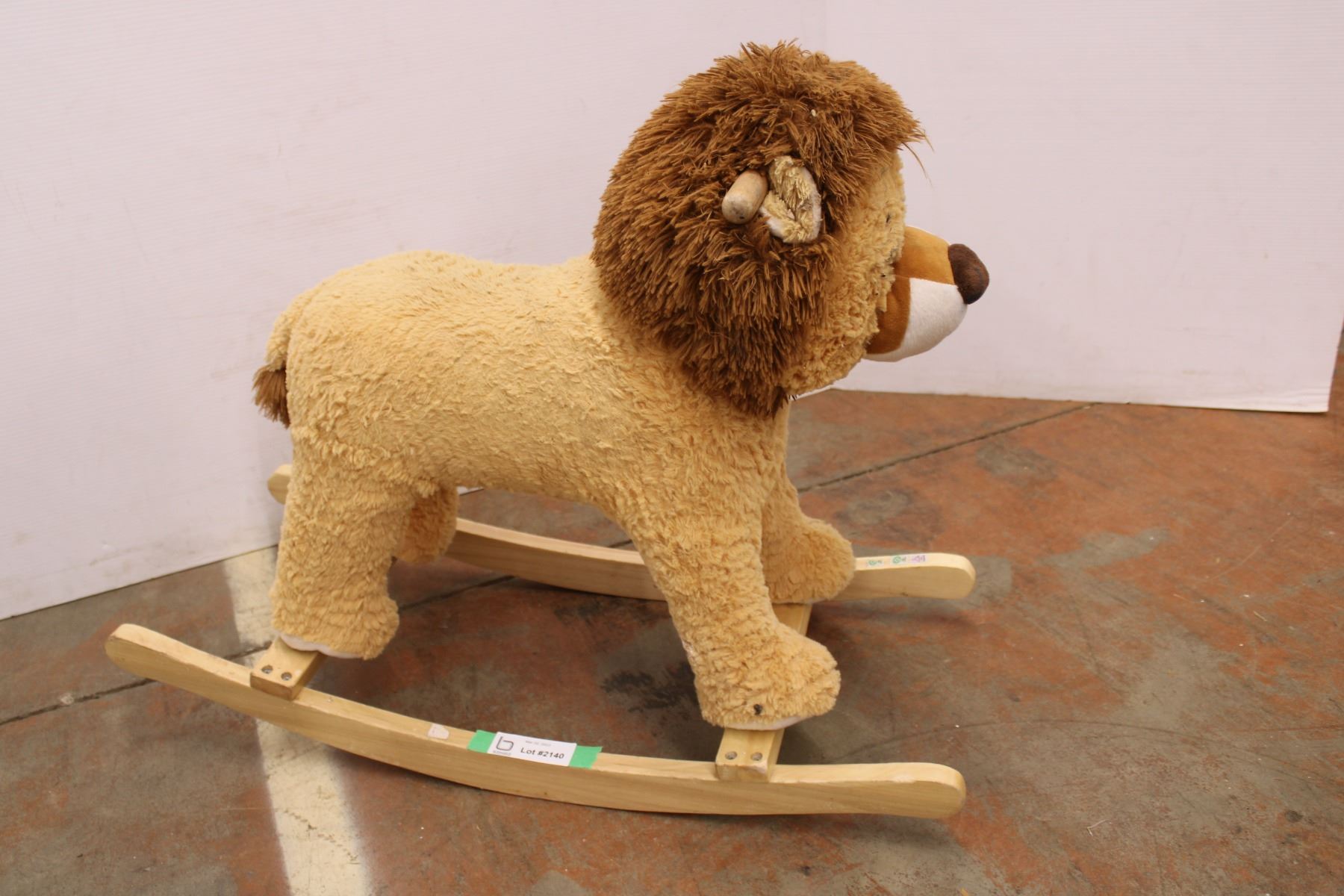 Lion Rocking *Rocking Lion-has some paint stains-16