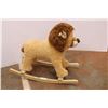 Image 1 : *Rocking Lion-has some paint stains-16" tall to back, 20" tall total