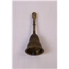 Image 4 : (2) Brass Sconces and Brass Bell