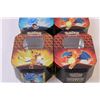 Image 3 : (4)Empty Pokemon Collector Tins