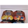 Image 2 : (4)Empty Pokemon Collector Tins