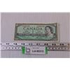 Image 1 : 1954 Canadian Dollar Bill (Ser#5205104)