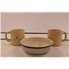 Image 6 : (9) Mugs + Bowl
