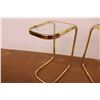 Image 2 : *(2) Glasstop Side Tables