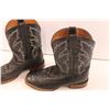 Image 3 : Dan Post Genuine Ostrich Cowboy Boots (Size 11)