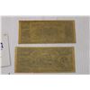 Image 4 : (2) 1895 Republic of Hawaiian Bills Replicas