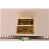 Image 1 : (2) 1895 Republic of Hawaiian Bills Replicas