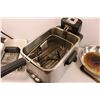 Image 3 : *T-FAL Ultimate EZ Clean Deep Fryer(untested), (2) Cutlery Trays, Frying Pan