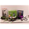 Image 1 : Shaw Direct HD Receiver, Revlon Hairdryer, GED Preparation Book + Miscellaneous Kitchen Stuff