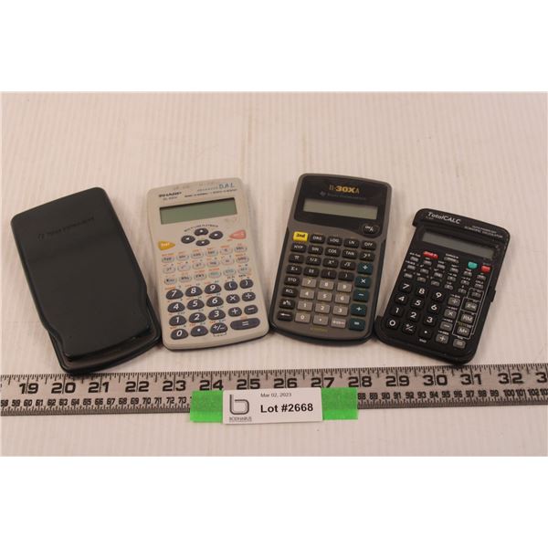 (4) Calculators