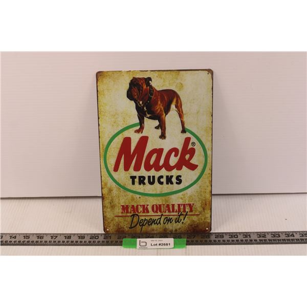 Mack Trucks Metal Sign (Fantasy)