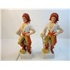 Image 2 : (2) Kilay Porcelain Decanters-1973-One needs To be glued as pictured