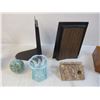 Image 2 : Marble Owl - Marble letter & Pen Holder - Carved Pineapples - Wood Box - Book Ends - Toothpick Holde