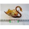 Image 1 : Art Glass Swan Dish