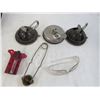 Image 3 : Nascar Bag - (3) Suction Cups - Fishing Supplies - Lamp - Assorted Items