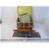 Vintage GSW Tin Picnic Basket - Rolling Pin - (3) Best Graters - Place Mats