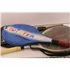 Image 2 : (3) Tennis Rackets + Racquetball Racket (All with Covers)