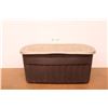 *Large Brown Rubbermaid Bin
