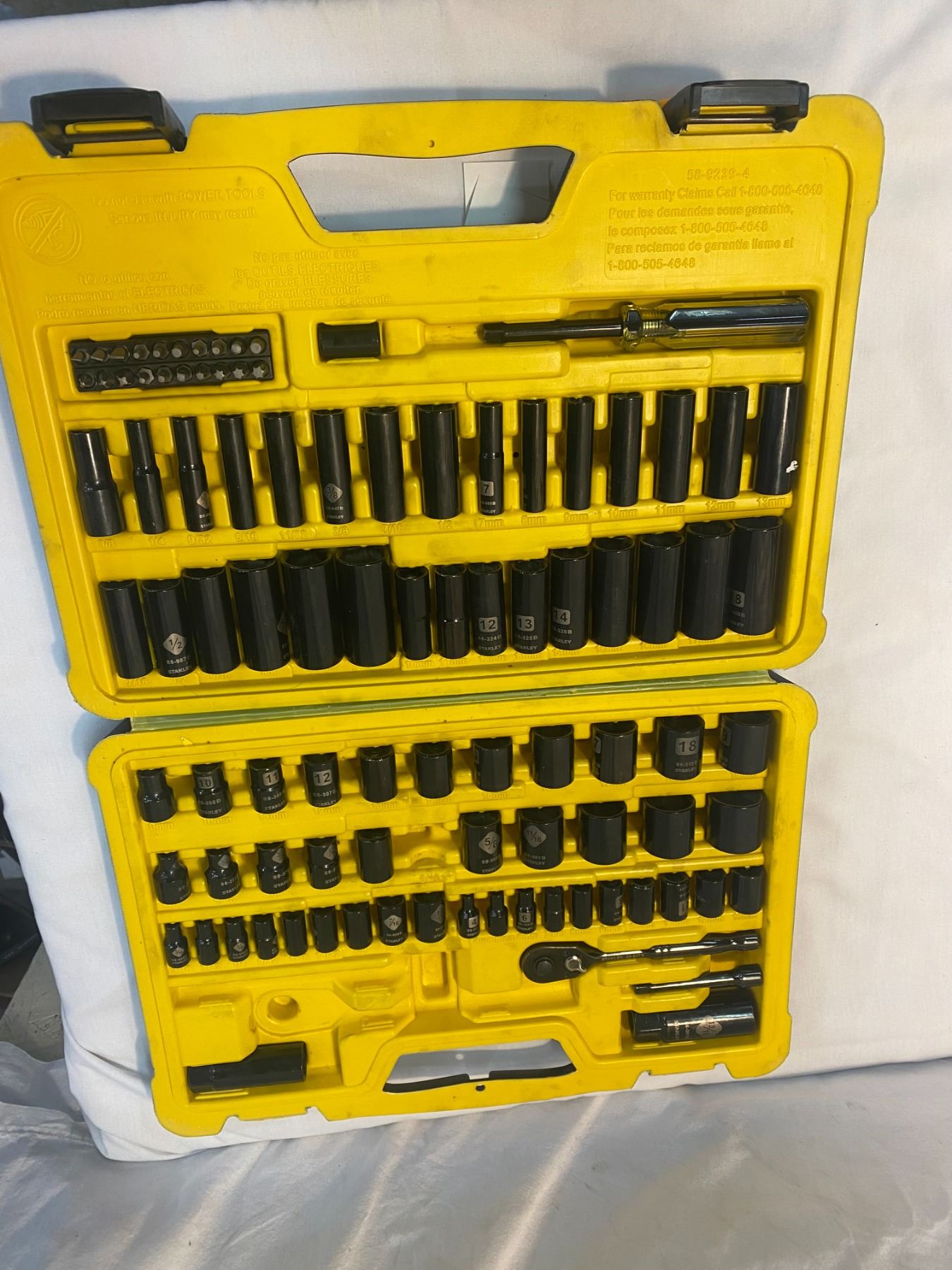 Stanley professional grad mechanics tool set