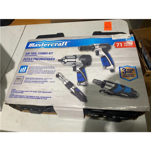 Mastercraft Air tool combo kit
