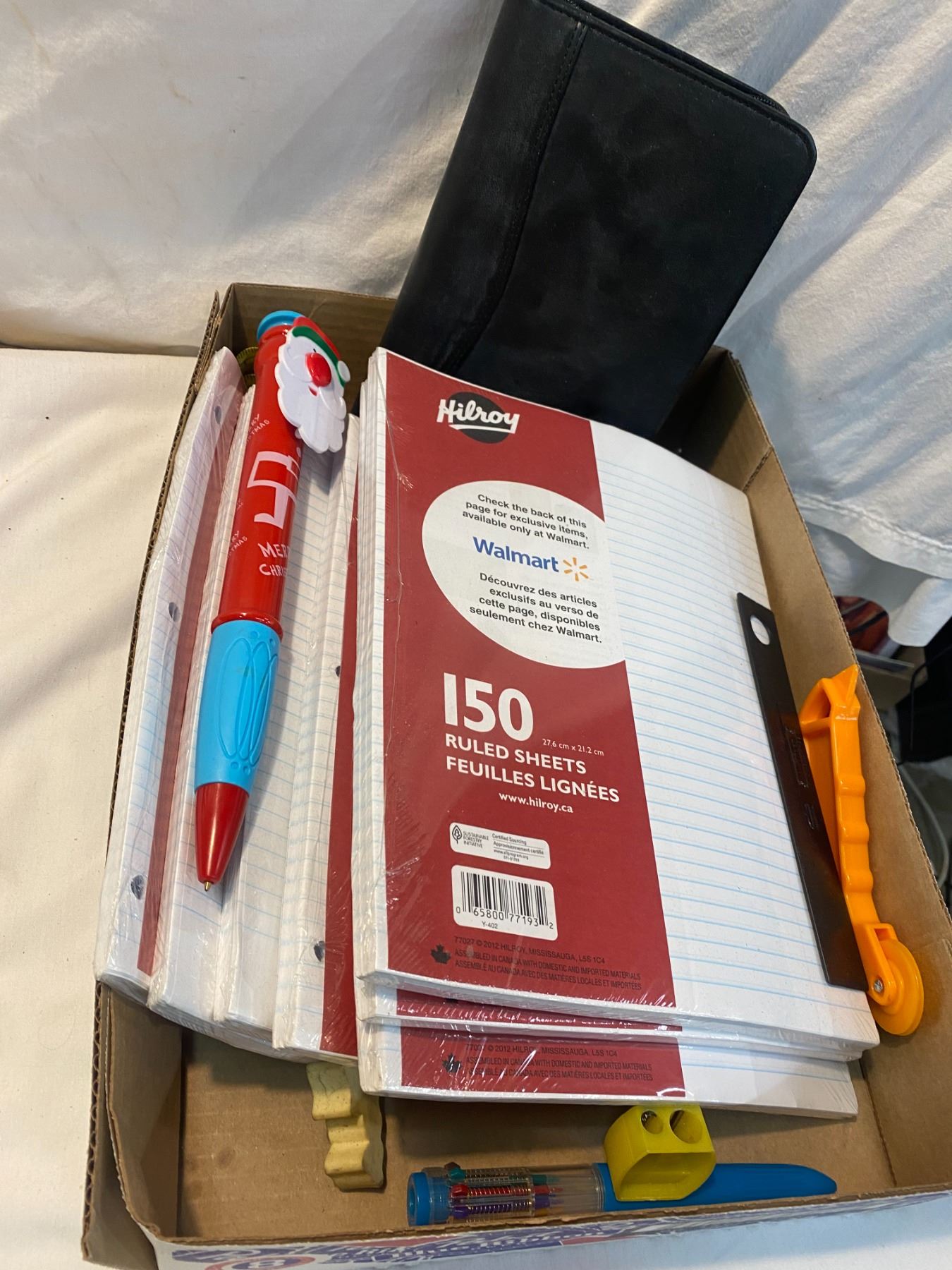 Linned paper etc