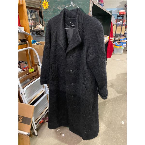 70 mohair and 30 Donegal Design coat
